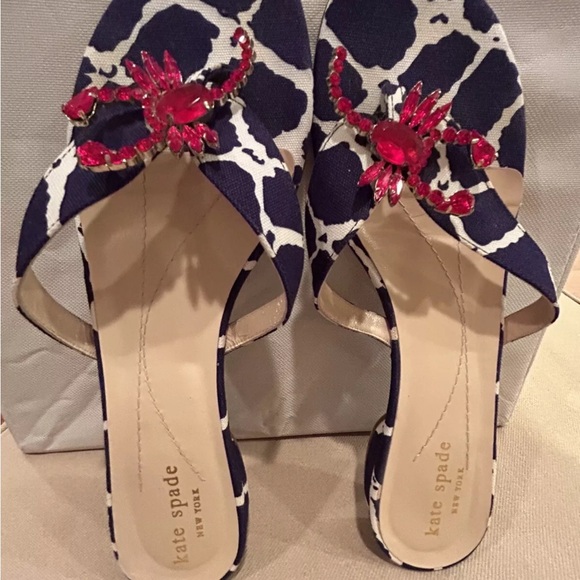 Kate Spade! Red scorpion flats! - Picture 4 of 13